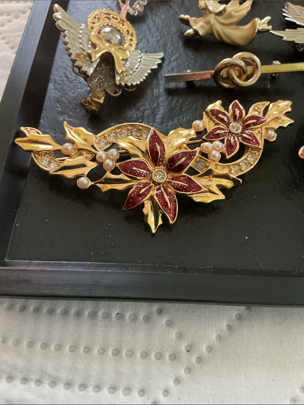 20-Piece Vintage Brooch Set RESELLERS CRAFTERS JEWELRY LOVERS - Picture 8 of 9